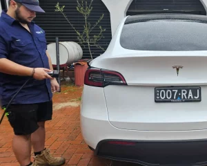 car charging station installation