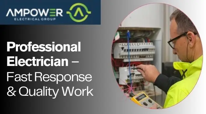 Professional Electrician – Fast Response & Quality Work