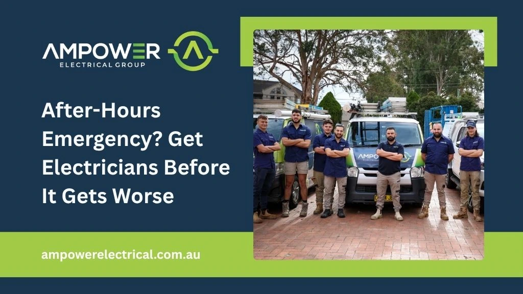 After-Hours Emergency Get Electricians Before It Gets Worse