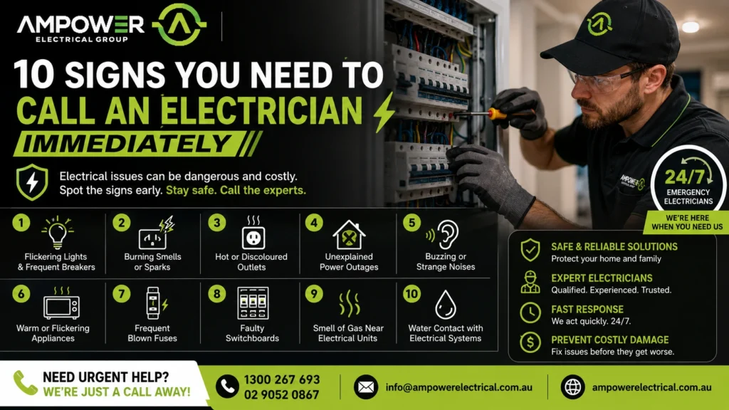 Signs Need to Call an Electrician
